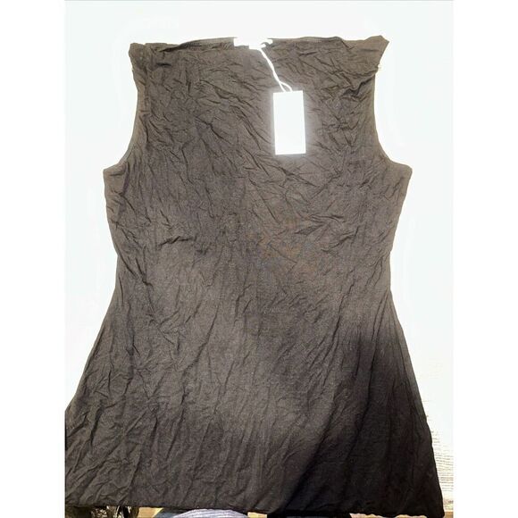 Reformation Black Dress. Size Large. 88% Tencel 12% Lyocell NWT. 15 - Picture 1 of 6